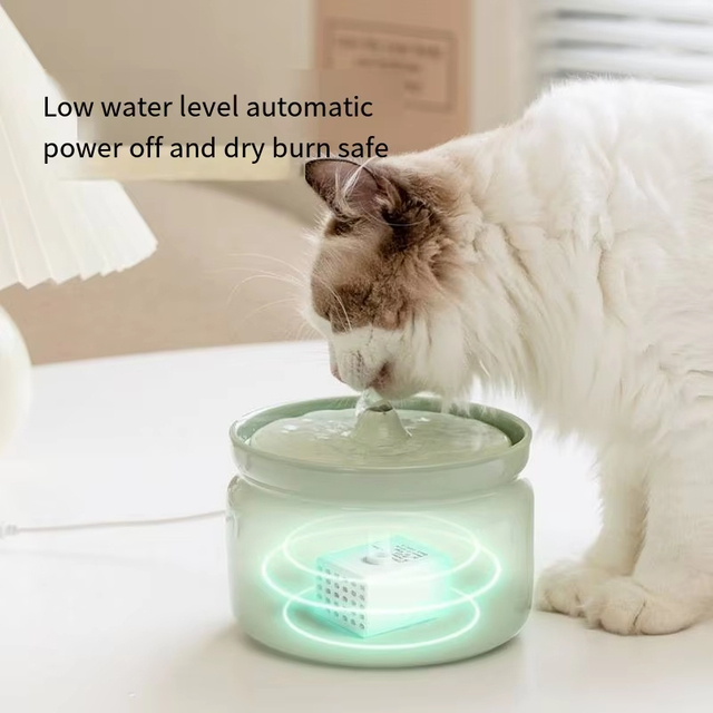 Cuenco de agua para mascotas con filtro de calor XSHP-0003