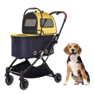 Poussette pour animaux de compagnie respirante multicouche XSPC-0079